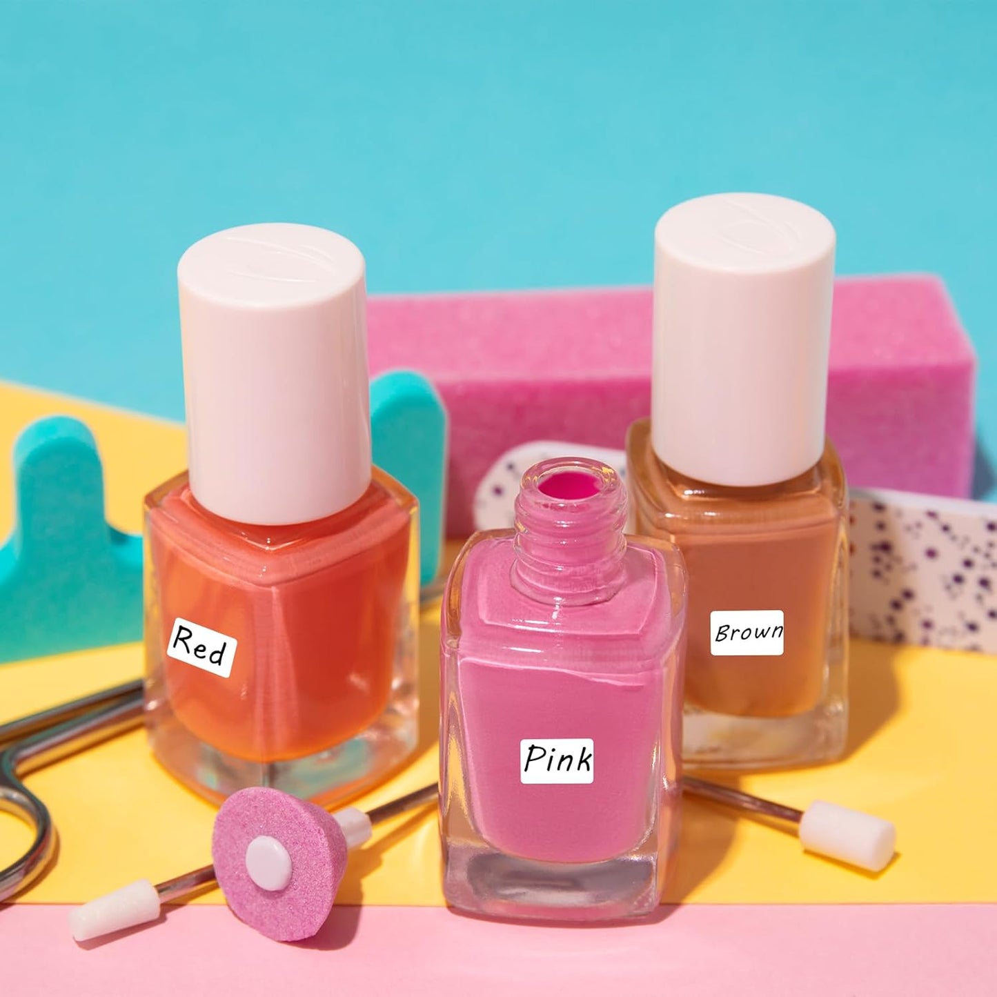 Sliverdew White Labels Stickers, 3300 Pack Small 0.5" x 0.75", Removable Blank Labels for School, Office, Kitchen, 110 Labels per Sheet, Paper, Rectangular, 3300pcs