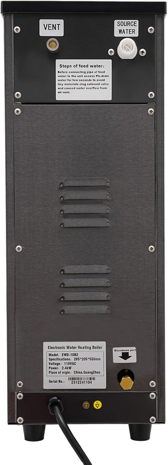 Step-Heating Commercial Hot Water Dispenser, 20L/5.28Gal Hot Water Boiler Dispenser Electric Water Pot Boiler Commercial Boiling Water Machine for Tea Coffee Shop Dessert Shop Hotel - 45L/H 3000W