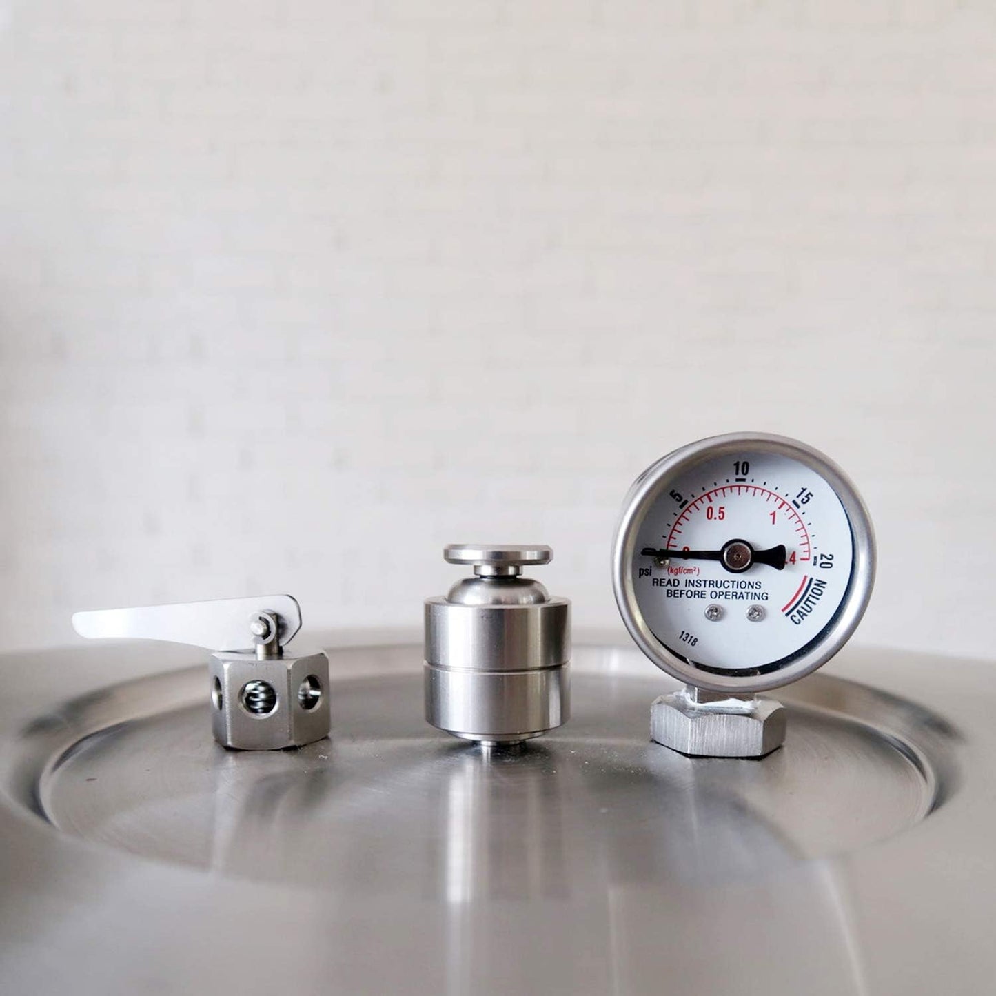 BUFFALO Stainless Steel Pressure Cooker_All Series (Accessory, Pressure Gauge - Fits 37 Quart)