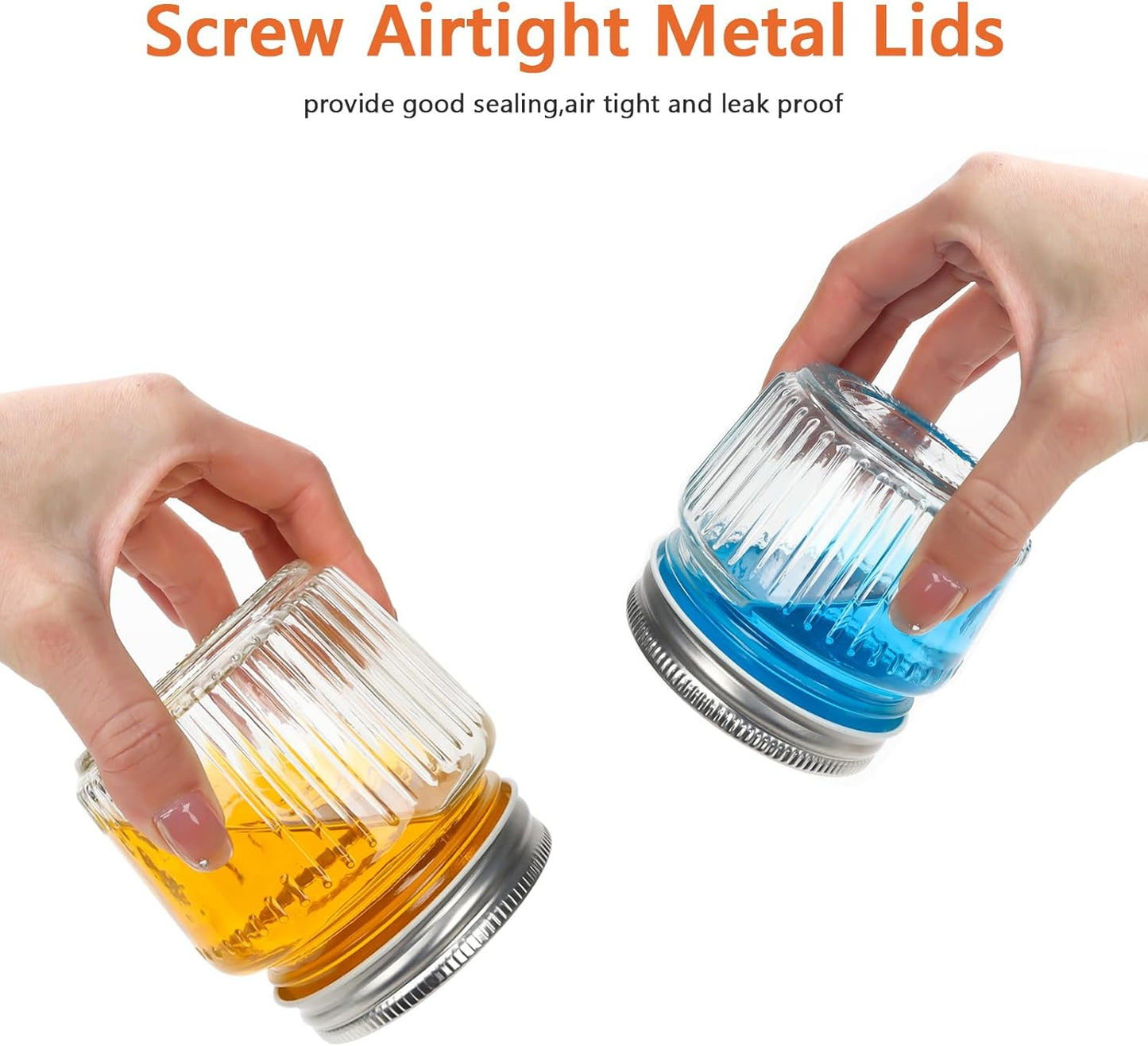 Cehomi Glass Mason Jars with Lids - 16 oz Vintage Canning Jars, Pickling Jars for Jelly, Jam, Honey, Pickles, Spice, Essential Preserver for Home Storage and Gifting 4 Pack