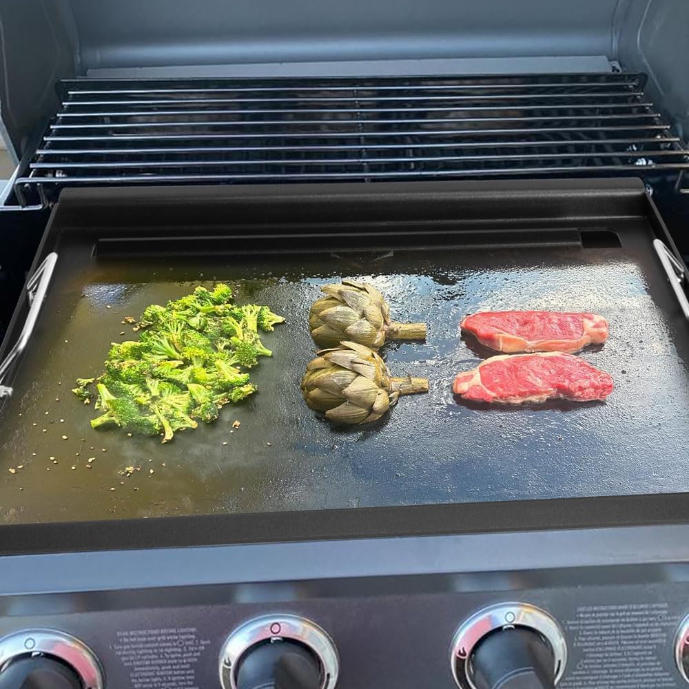 Full Size Griddle Inserts for Char-Broil Performance 4 Burner Series, Flat Top Griddle for Charbroil 463352521 463354021 463365021 463365522 463366022 Grill, Replace for G426-0004-W1 G426-0005-W1