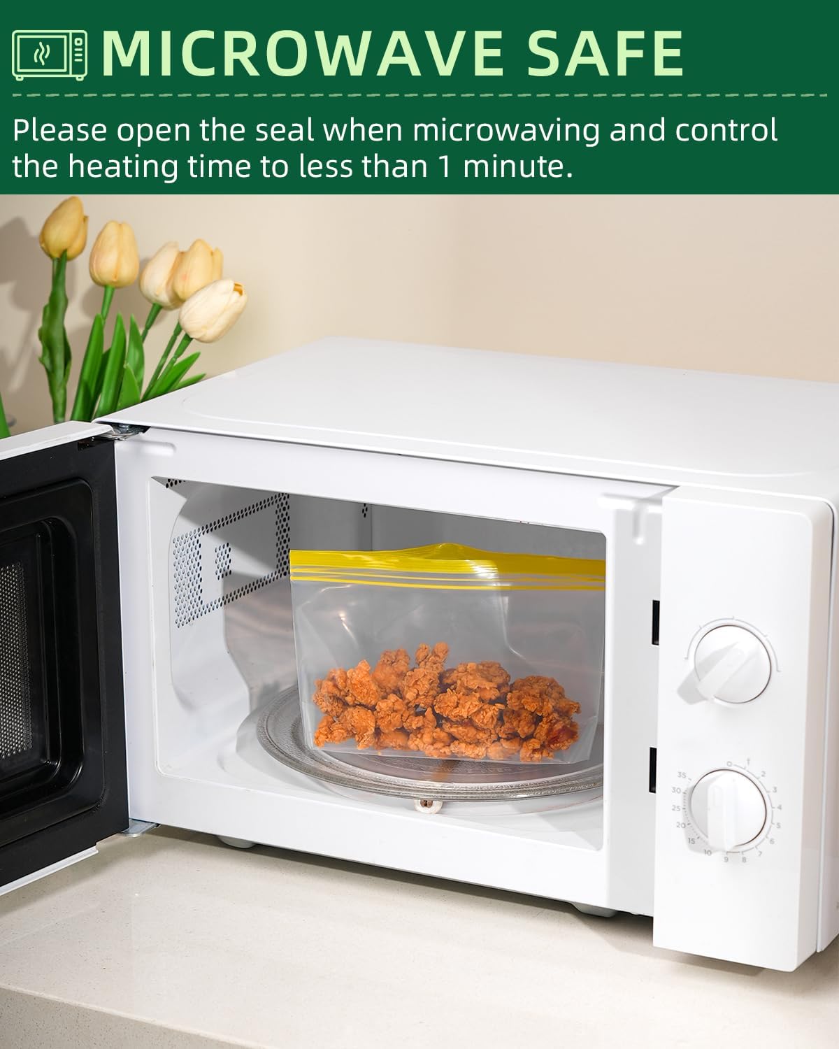 Lerine 18 Pack Reusable Freezer Bags Dishwasher Microwave Safe, Stand Up BPA Free Reusable Sandwich Bags, Silicone Free Leakproof Food Storage Bags for Meal Prep - 7Gallon 7Sandwich 4Snack