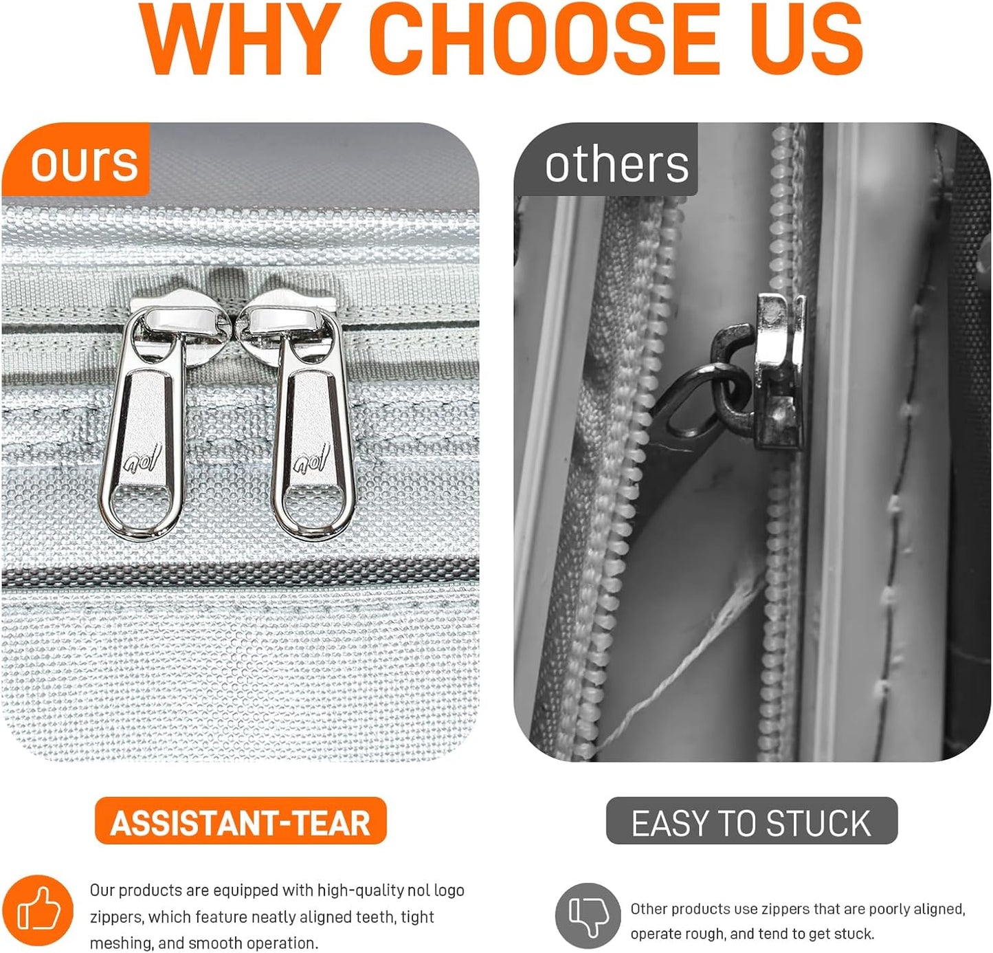 NOL Natural Organic Lifestyle Small Lunch Bag Mini Lunch Box Insulated Lunch Bag for Men/Women Leakproof Cooler Tote Bag Lightweight Nylon Waterproof Lunch Box For Work, Silver