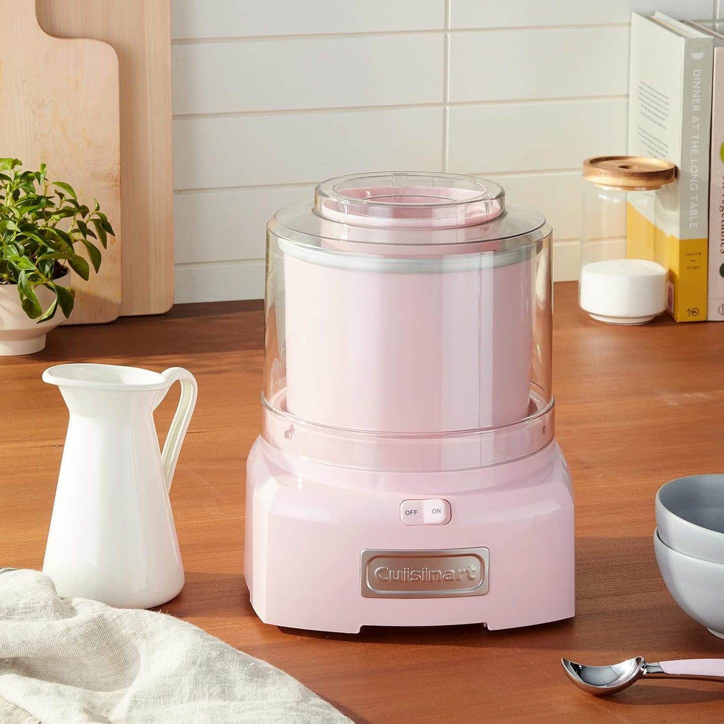 Cuisinart Automatic Frozen Yogurt-Ice Cream & Sorbet Maker (Pink)