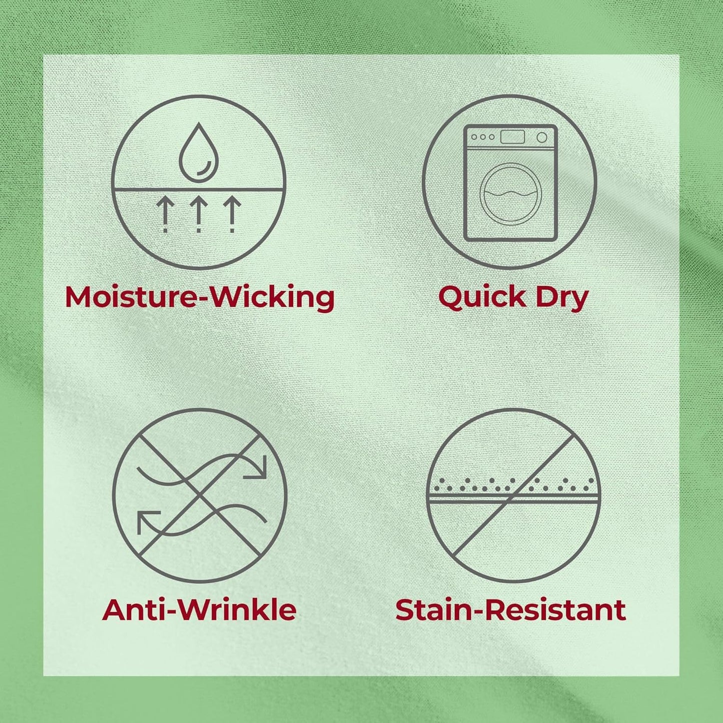 Mellanni Split King Sheets Set - 5 PC Iconic Collection Bedding - Hotel Luxury, Extra Soft, Cooling Bed Sheets - Wrinkle, Fade, Stain Resistant (Split King, Pistachio)