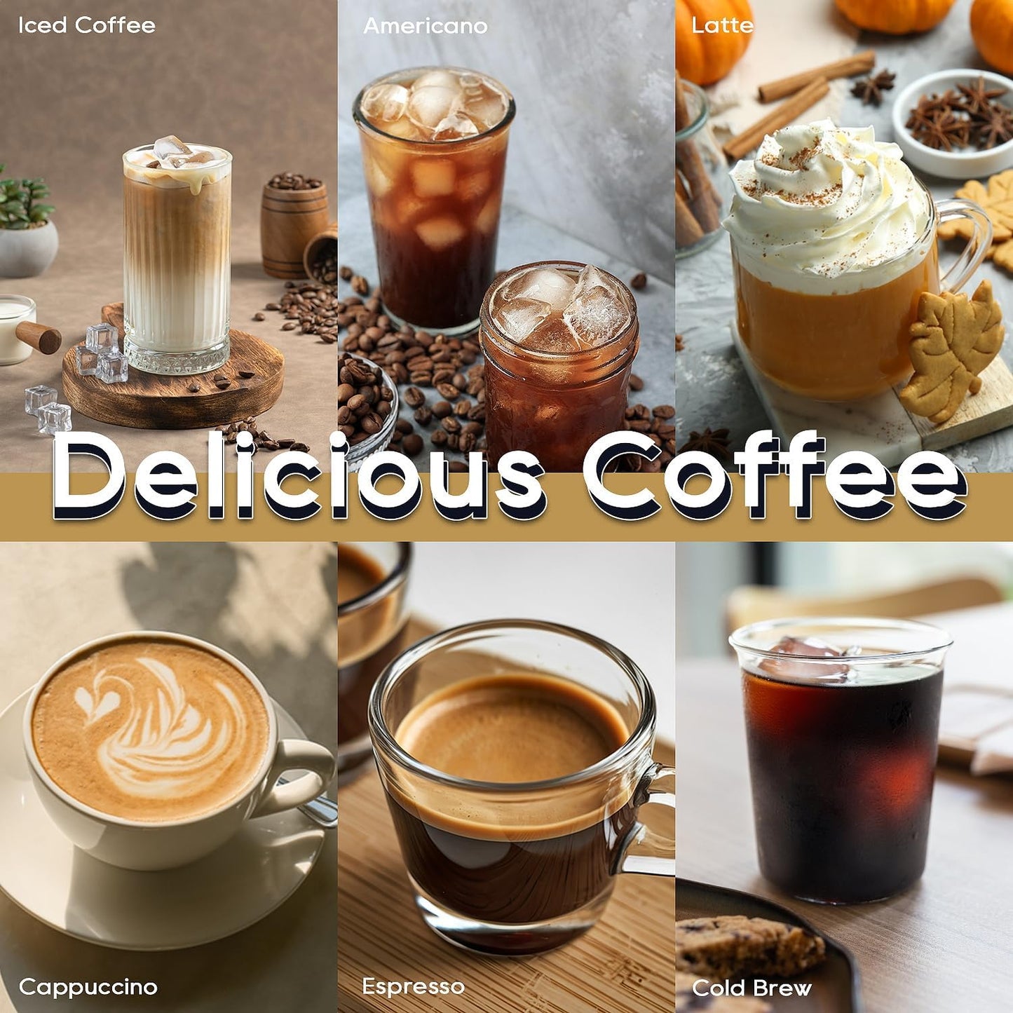 CUSIMAX Espresso Machine for Home, 20 Bar Expresso Coffee Machine,One-touch Control,Automatic Milk Frother,Compact Black Stainless Steel Cappuccino Machine,Ideal for Offices and Homes