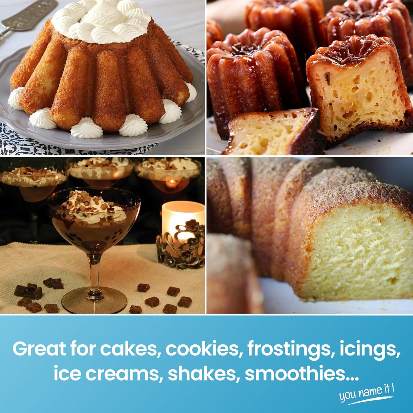 LorAnn Oils Rum Bakery Emulsion: Realistic Flavor, Ideal for Enhancing Boozy Notes in Baked Goods, Gluten-Free, Keto-Friendly, Extract Alternative Essential for Your Kitchen, 4 Oz