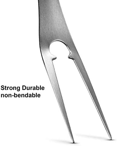 BBQ Set Heavy Duty grilling Utensils 3 piece set. Spetula, Fork Tong. (3 Piece)