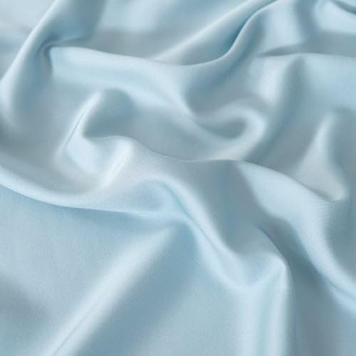 Bella Coterie Luxury Bamboo Viscose Queen Size Sheet Set | 100% Organically Grown | Ultra Soft | Cooling for Hot Sleepers | 18" Deep Pocket [Coastal Blue]