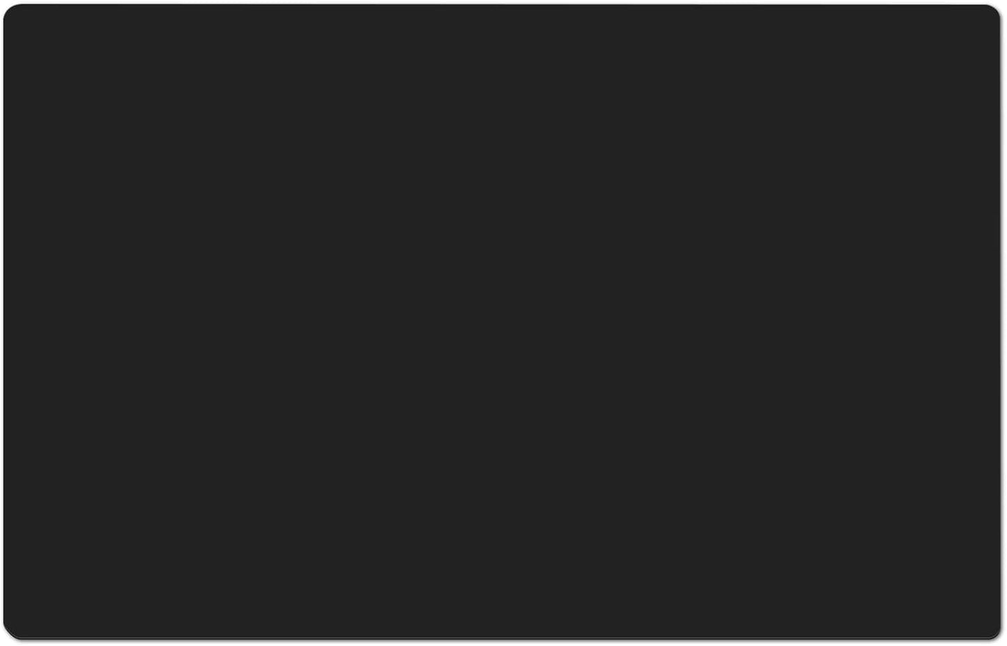 Gartful Silicone Mat for Kitchen Counter, 35" by 24" Extra Large Countertop Protector, 0.06" Thick Multipurpose Mat, Heat-Resistant Placemats, Desk Saver Pad, Table Dish Mat, Nonstick, Nonskid, Black