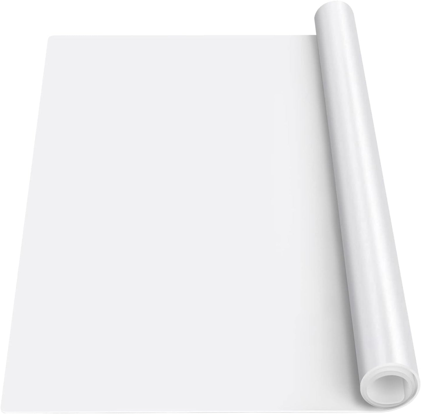 Silicone Mat Heat Resistant Mats for Countertop, Multipurpose Large Silicone Mats for Crafts Kitchen Workbench Size 36x24 inches Thick 2mm,Rolled Package,Translucent