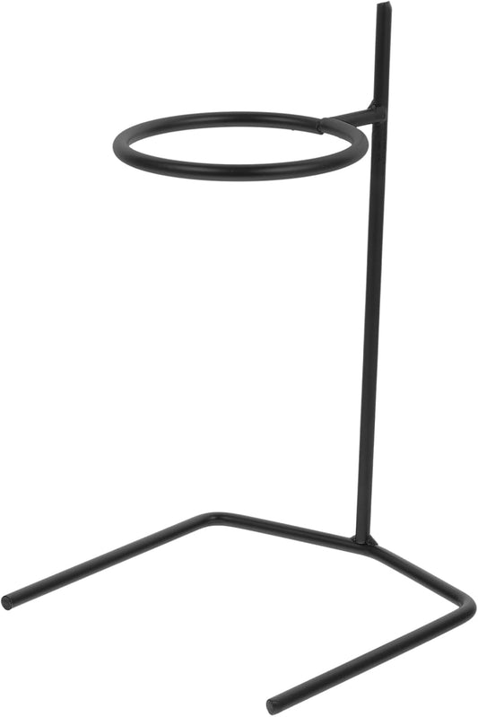 Housoutil Stainless Steel Coffee Dripper Stand Stand Coffee Station Filter Holder Maker Stainless Steel Rack - Black