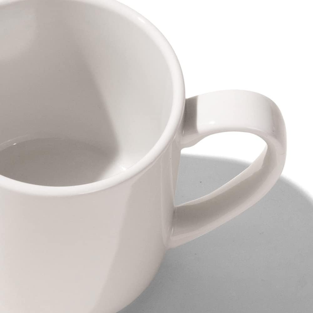 Made In Cookware - Set of 4 - Coffee Mug Set - 12 oz - White - Porcelain England - Dishwasher and Microwave Safe