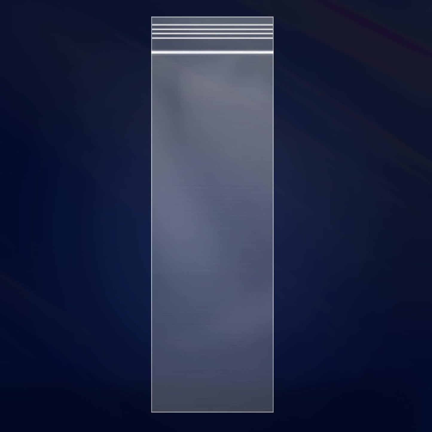 iMailer - 500 Pcs -3" x 11" Incense Bags-Resealable Zip Bags for Snack, Necklaces, Jewelry, Packaging & Shipping