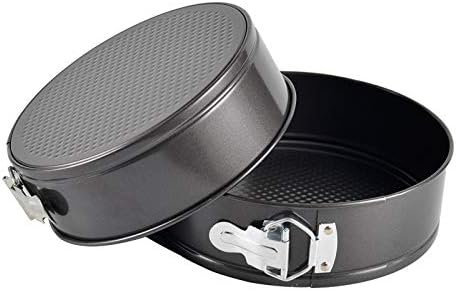 Falytemow Nonstick Springform Pan with Removable Bottom 3 Pieces Cake Molds of Round Leakproof Cheesecakes Pan Bakeware Set