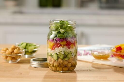 Ball Regular Mouth Glass Mason Jars with Lids and Bands, Used for Canning (Pint, 16 Ounce (Pack of 36))