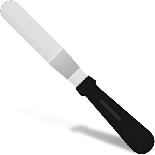 Icing Spatula, Offset Spatula, Stainless Steel with PP Plastic Handle Cake Decorating Frosting Spatula