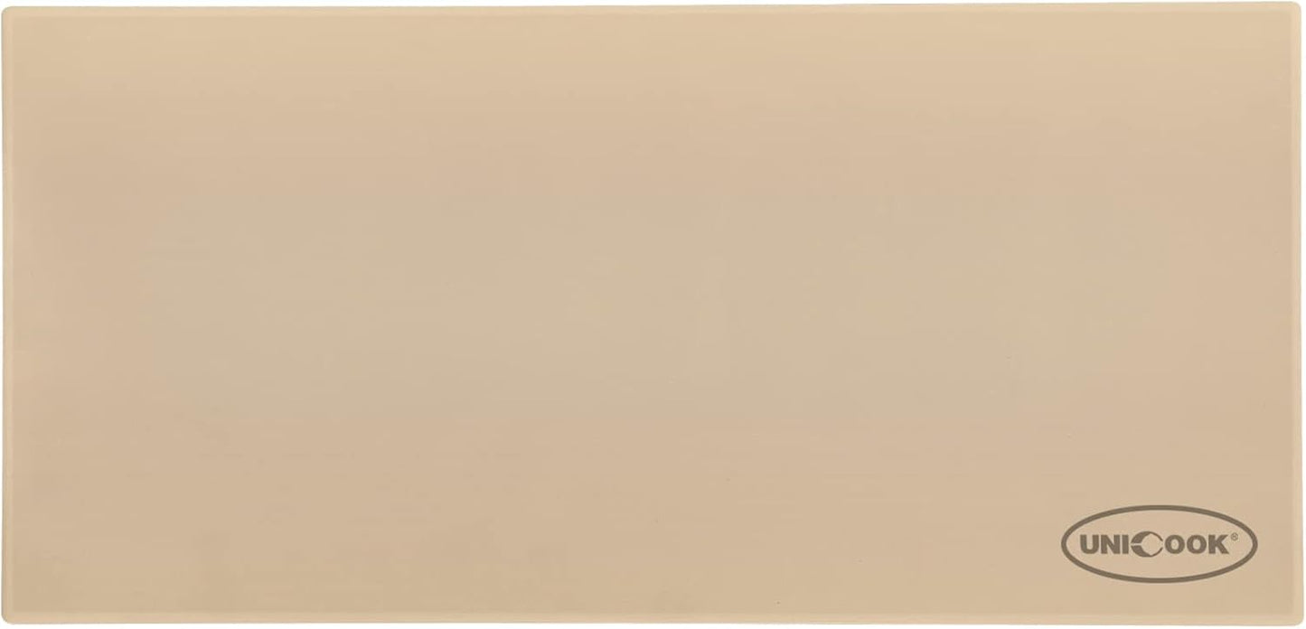 Unicook Extra Large Pizza Stone 24" x 12" x 0.6" for 36"/48" Ovens, Rectangular Baking Stone, Ideal for Baking Crispy Pizzas, Bread and Cookies, Weighs 12 lbs, Does Not Fit 30" Compact Ovens
