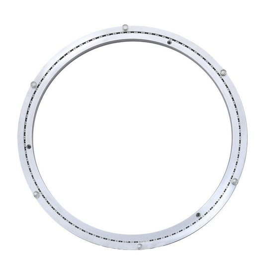 TamBee Lazy Susan Bearing 18 Inch - Heavy Duty Lazy Susan Base & Hardware, Silent Turntable for Smooth Rotation (Aluminum Alloy, 380LB Capacity)