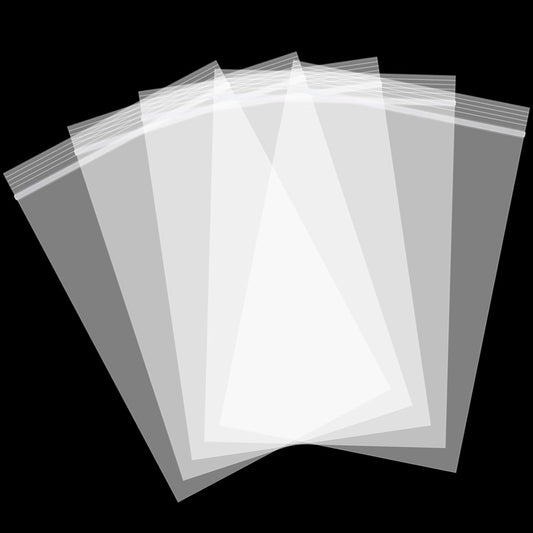 Plastic Bags, 200pcs 4 x 6 inch 2 mil Thick, Zip Bags, Clear Jewelry Bag, Baggies with Resealable Zip Bag for Small BusinessDaily Vitamin, Jewelry, Candy