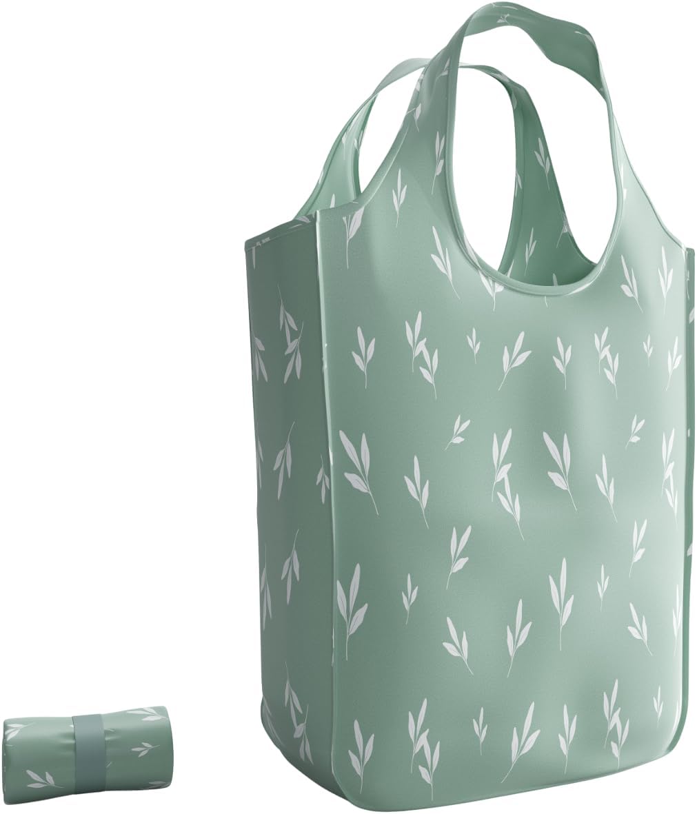 Reusable Grocery Bag - Stylish Shopping Bag for Groceries - Foldable Tote Bag - Medium Size