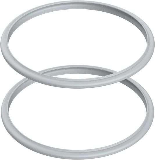 2Pcs Food Grade Silicone Pressure Cooker Sealing Ring Compatible with WMF 4.5 6.5 8.5 Quart Pressure Cookers and Frying Pans (Replace 6068569990, 8.66" Inner Diameter)