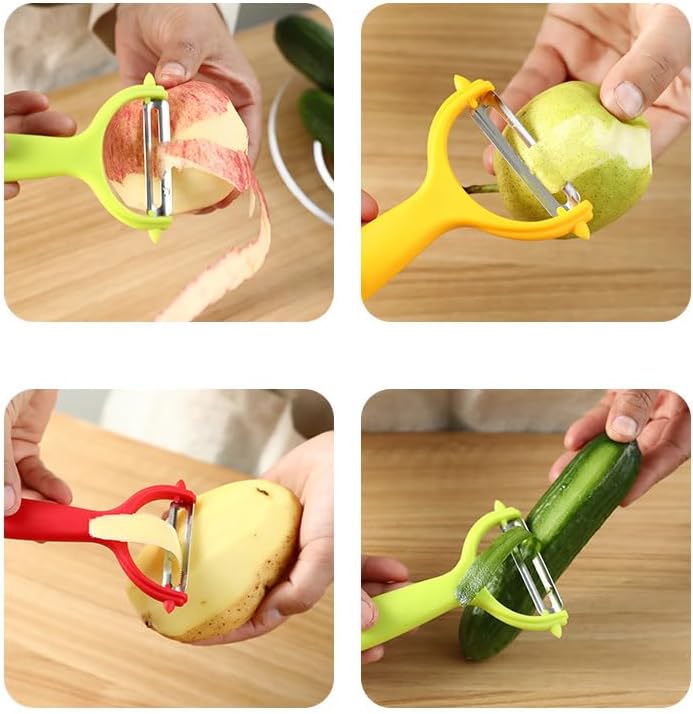 Peeler-Vegetable-Potatoes-Carrot-Fruit-Apple Stainless Steel Y Peelers for Kitchen