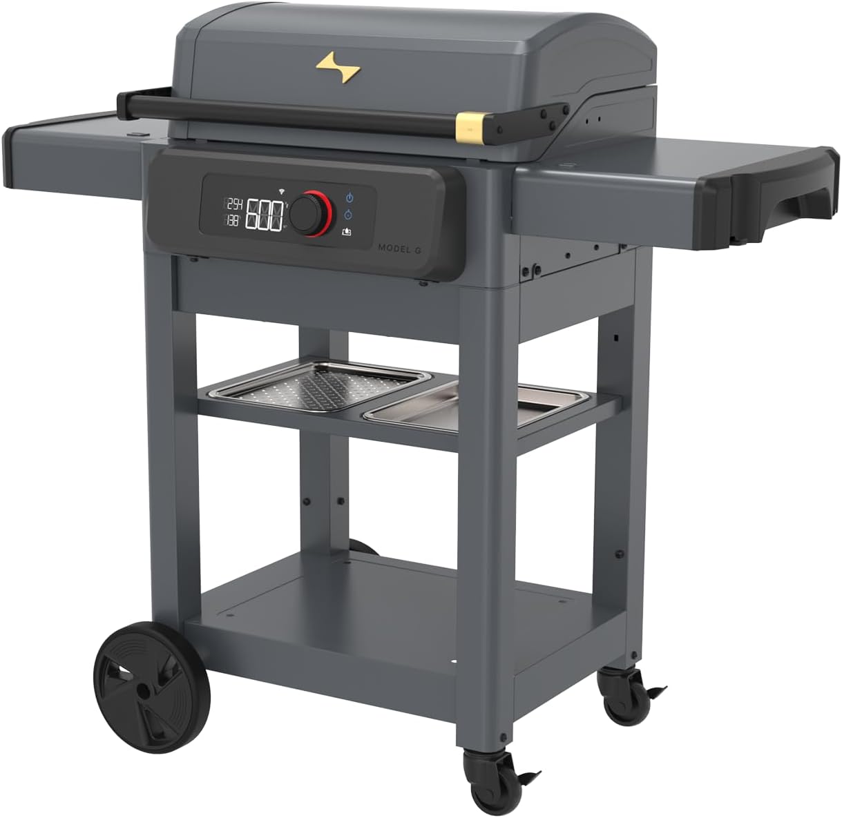 Current® Model G Griddle, Smart Electric Outdoor Flat Top BBQ Grill with 200°F to 600°F Range for Searing & Roasting, Digital Precision, Apartment-Friendly & Weather-Resistant