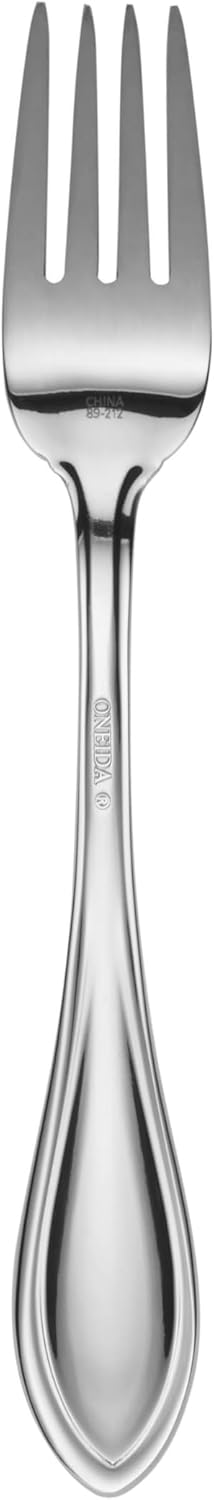 Oneida American Harmony 20 Piece Everyday Flatware, Service for 4, 18/0 Stainless Steel, Silverware Set, Dishwasher Safe, Silver