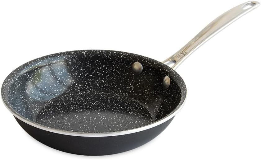 Nordic Ware Basalt Aluminum Saute Skillet, 8-Inch, Ceramic Coating