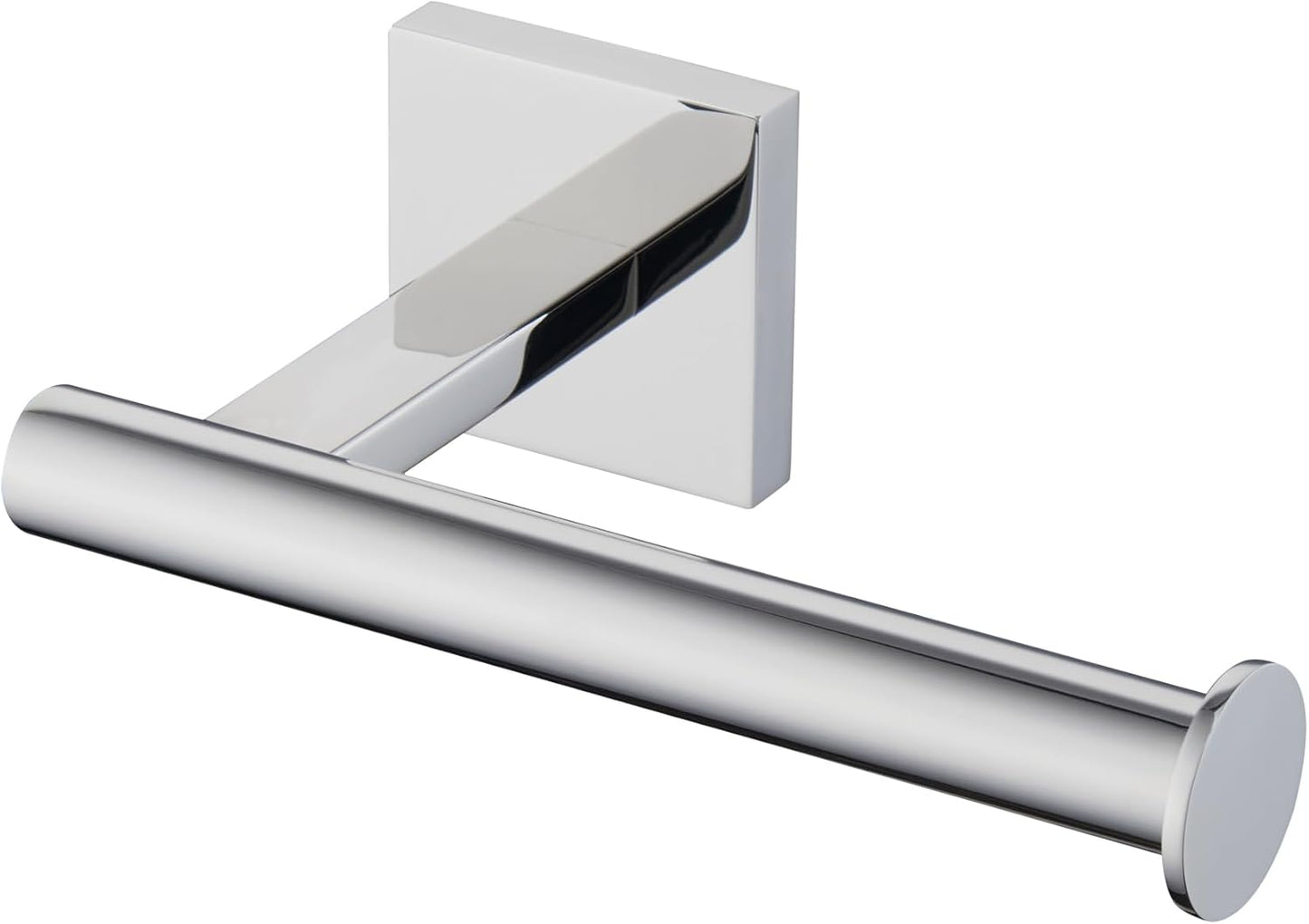 KOKOSIRI Toilet Paper Holder for Bathroom Toilet Roll Holder Hold Mega Rolls Wall Mounted, Polished Chrome Stainless Steel B2008CH