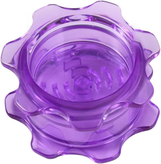 2025 New Garlic Twister,Garlic Press,Garlic Peeler,Ginger Grater,Mini Garlic Mincer (Purple)