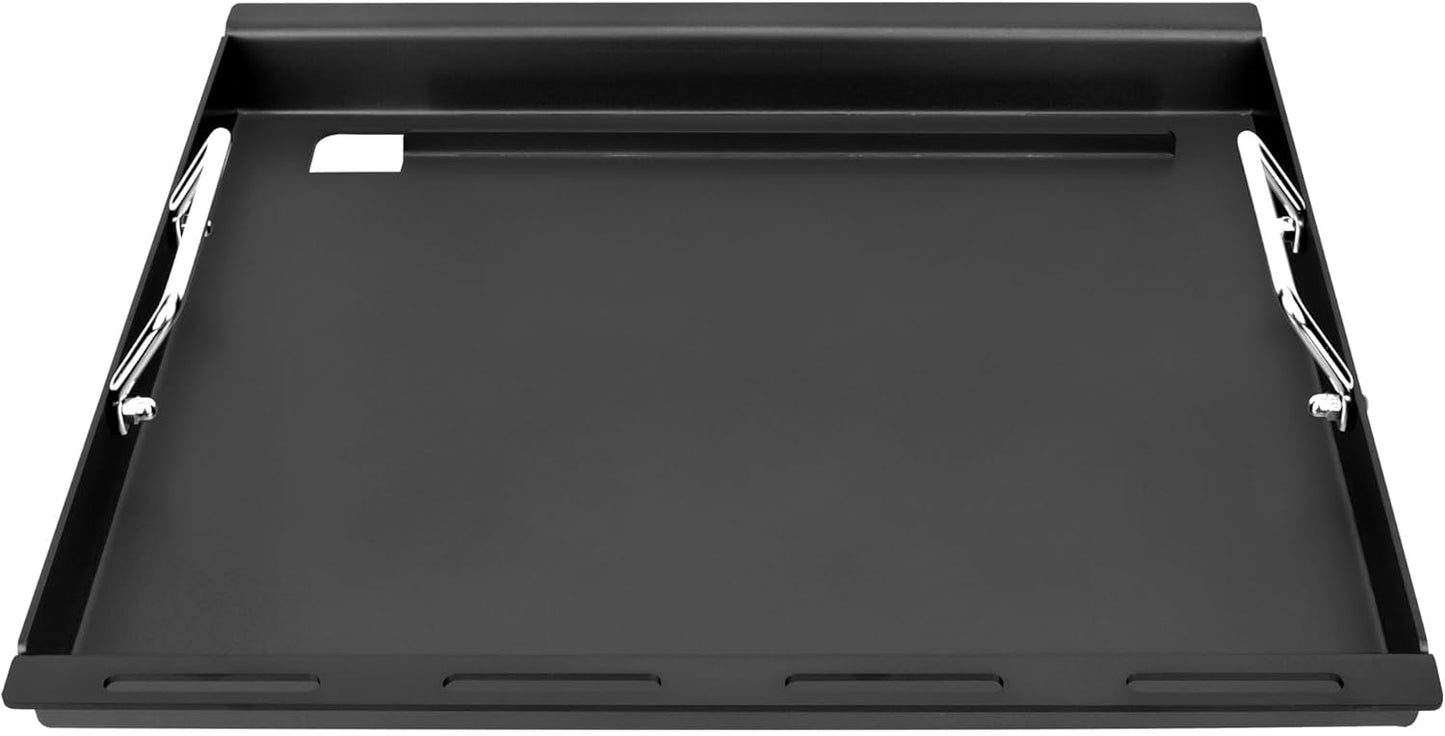 Full-Size Griddle Inserts for Weber Spirit 200 Series, Flat Top Grill Griddle for Weber GS4 Spirit I & II E-210 E-220 S-210 S-220 Gas Grill, Rectangular Griddle Replace for 7637 Grate