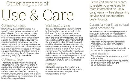 Shun Knife Care Kit, Polishing and Cleaning Kit for Knives, Restore Tarnish, Discoloration and Surface Rust, Knife Maintenance Set for Professional and Home Chefs