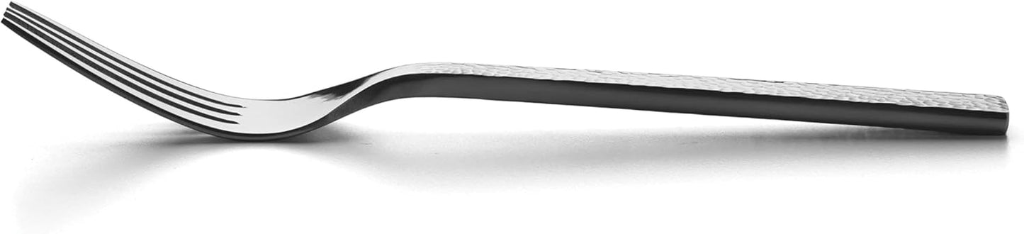 Oneida Chef's Table Hammered 20 Piece Everyday Flatware, Service for 4 18/0 Stainless Steel, Silverware Set