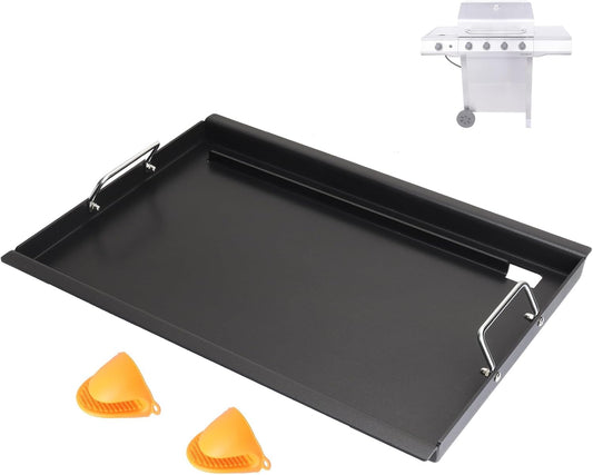 17" Griddle Insert Parts for Charbroil Performance 4 Burner 463352521 463354021 463365021 463365522 Full Size Griddle for Charbroil Grill Replacement Parts 463366022 G426-0004-W1 G426-0005-W1