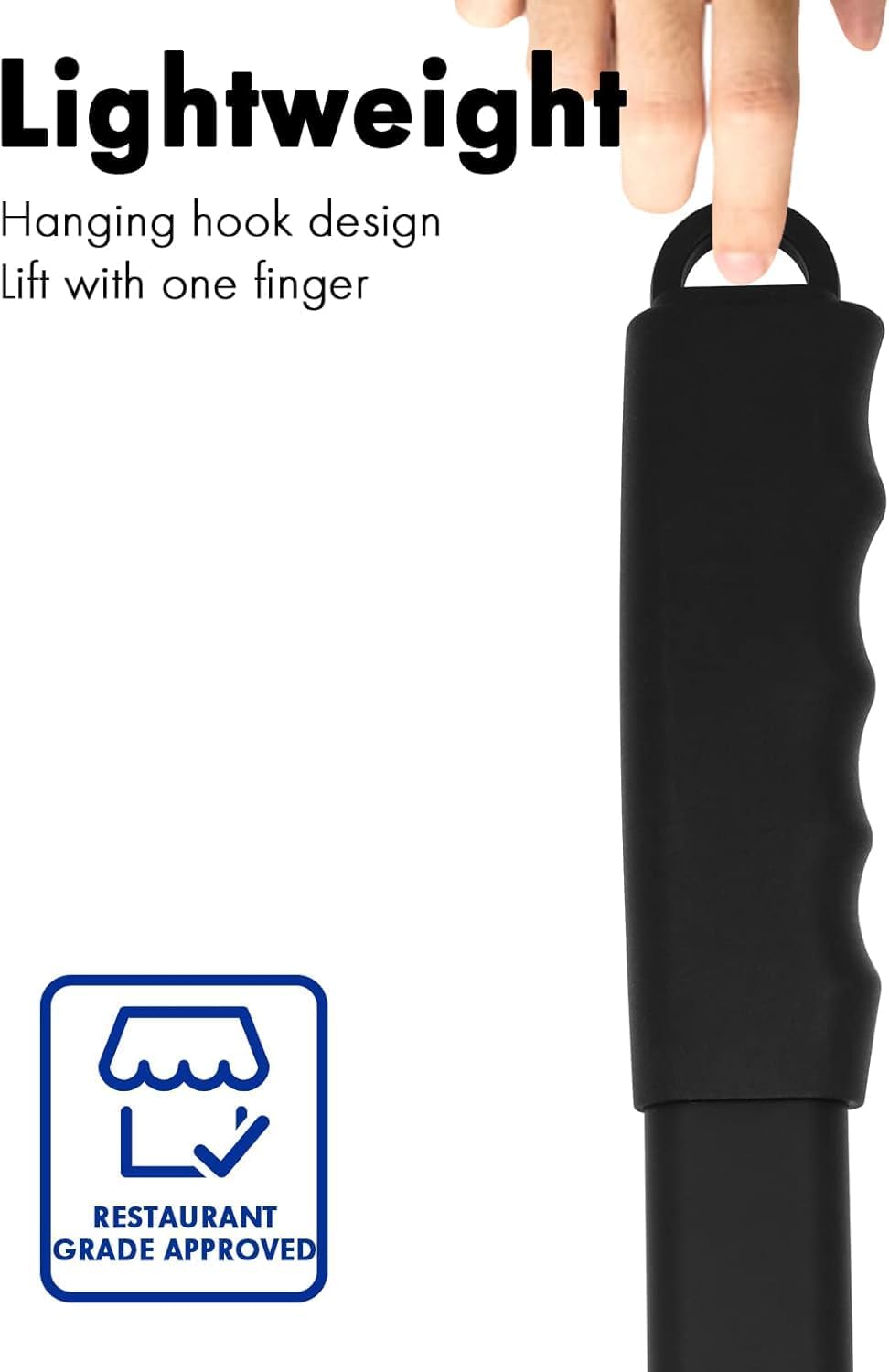 Pizza Peel, 14 Inch Perforated Pizza Peel, Professional Aluminum Pizza Paddle, Restaurant Grade, Long Handle Non-Stick Metal Peel for Outdoor Pizza Oven