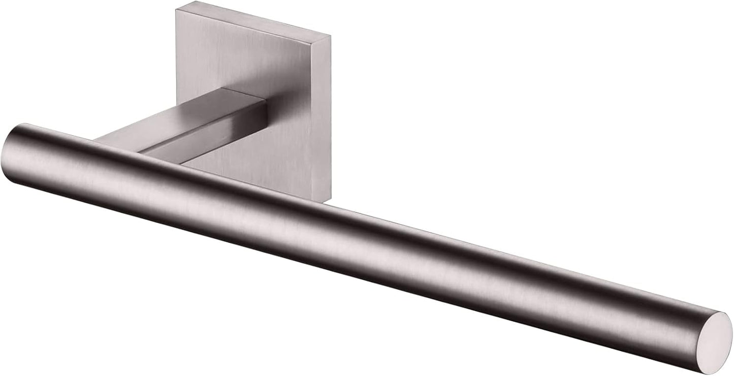 KOKOSIRI Bathroom Hand Towel Holder Brushed Nickel Bathroom Hardware, Suitable for Wall Mounted Towel Bar Screw in Stainless Steel, B3008BR