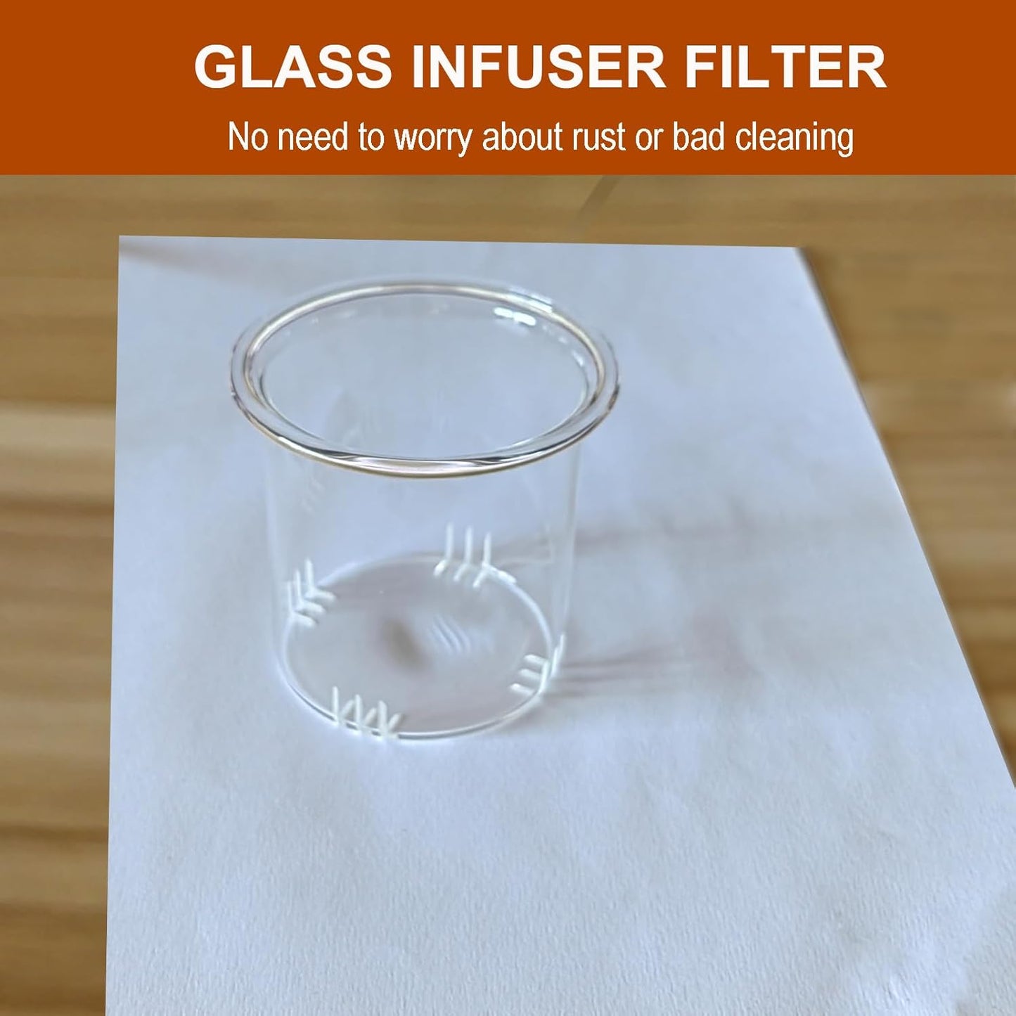 Glass Teapot Stovetop Safe, Heat-Resistant Clear Teapot with Removable glass Infuser, Loose Leaf and Blooming Tea Maker （20.3 OZ)