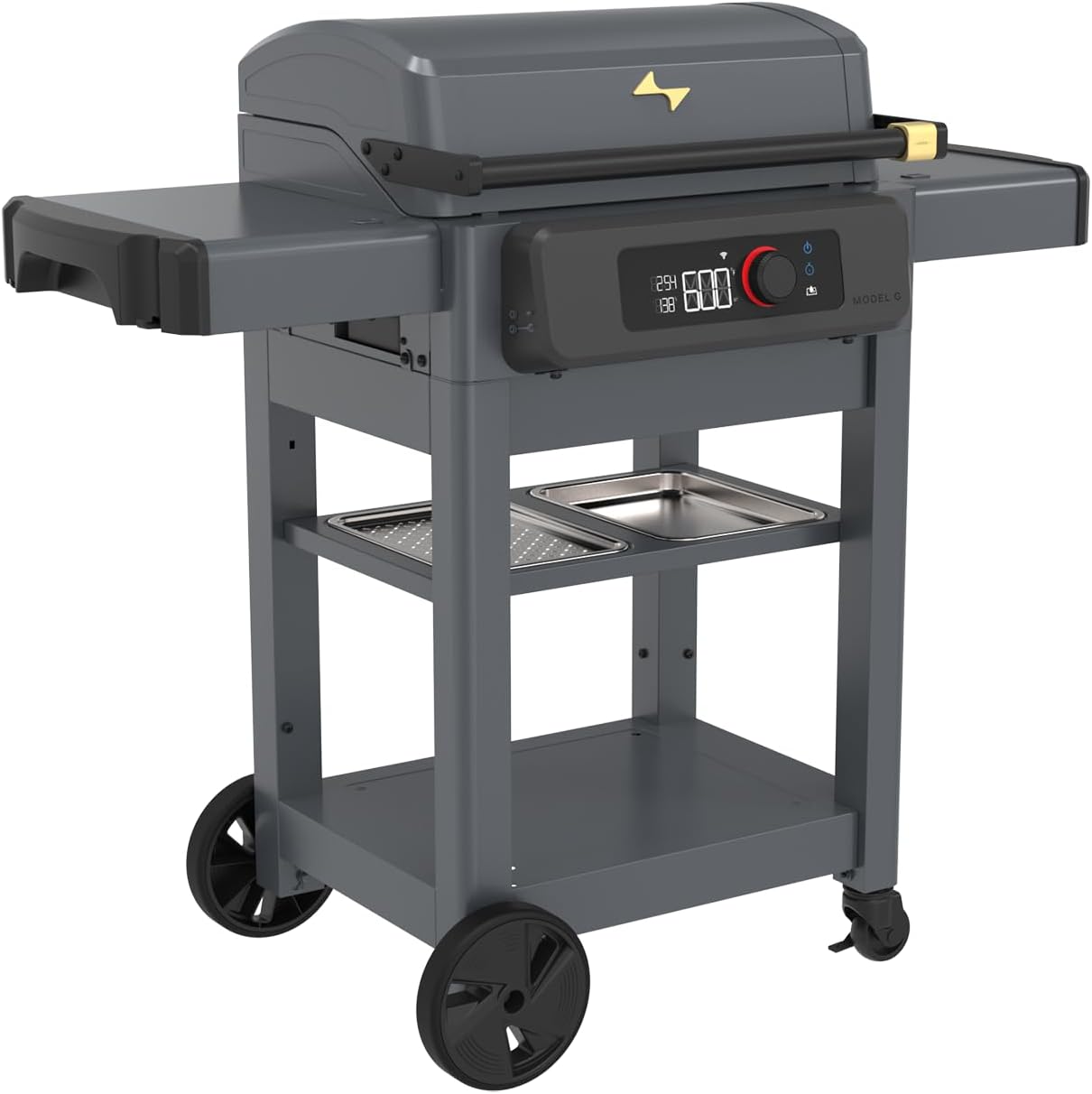 Current® Model G Griddle, Smart Electric Outdoor Flat Top BBQ Grill with 200°F to 600°F Range for Searing & Roasting, Digital Precision, Apartment-Friendly & Weather-Resistant