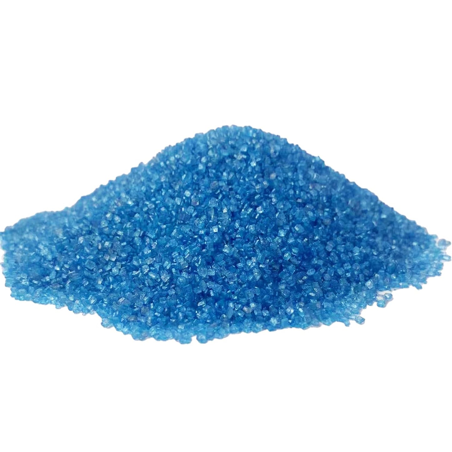 Sentovac Blue Sanding Sugar for Baking Edible Sparkling Sugar Sprinkles Coarse Sugar Crystals for Baking Topping Cake Cookie Cupcake Topper Ice Cream Decoration Supplies 3.2 OZ