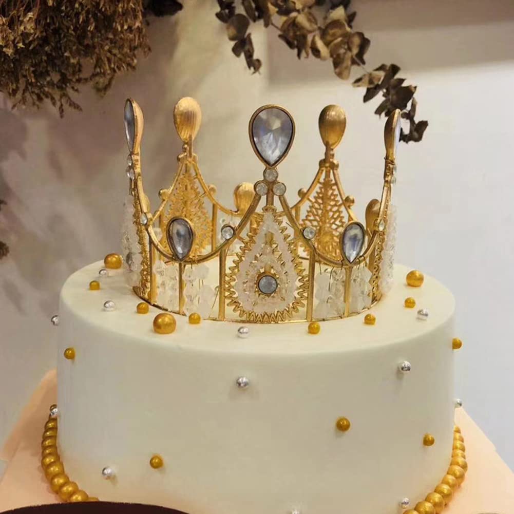 Edible Gold Sugar Pearls Candy Sprinkles 120G/ 4.23Ounce Baking Cake Sprinkles Cupcake and Cake Topper Cookie Decorations Wedding Party Valentines Halloween Christmas Supplies