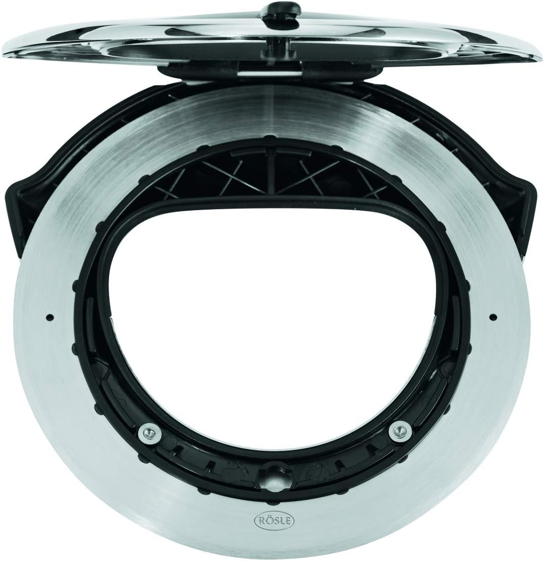 Rösle Stainless Steel Ergonomic Pizza Wheel, One Size, (12717)