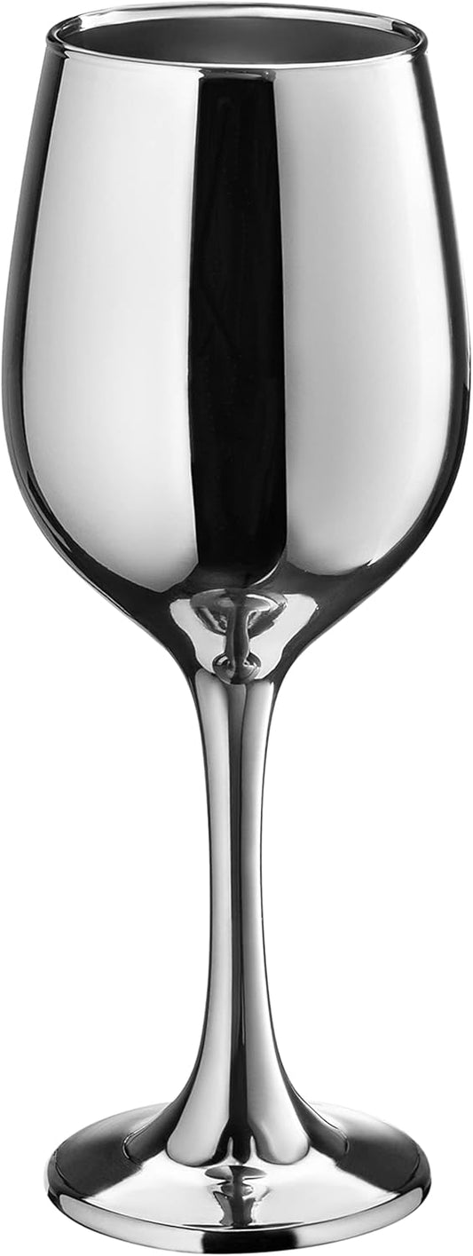 Vikko Décor Wine Glasses,14 Oz Fancy Wine Glass With Stem For Red And White Wine, Thick And Durable Wine Glass, Dishwasher Safe, Great For Wine Tasting, Set Of 6