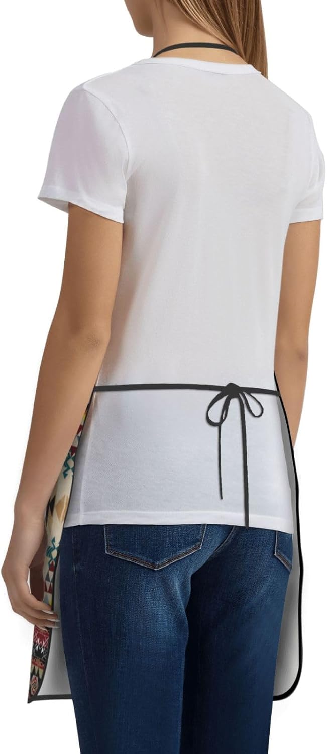 Women Men Bib Aprons Chef Cooking Aprons with Pockets for Kitchen Cooking BBQ Baking Grilling