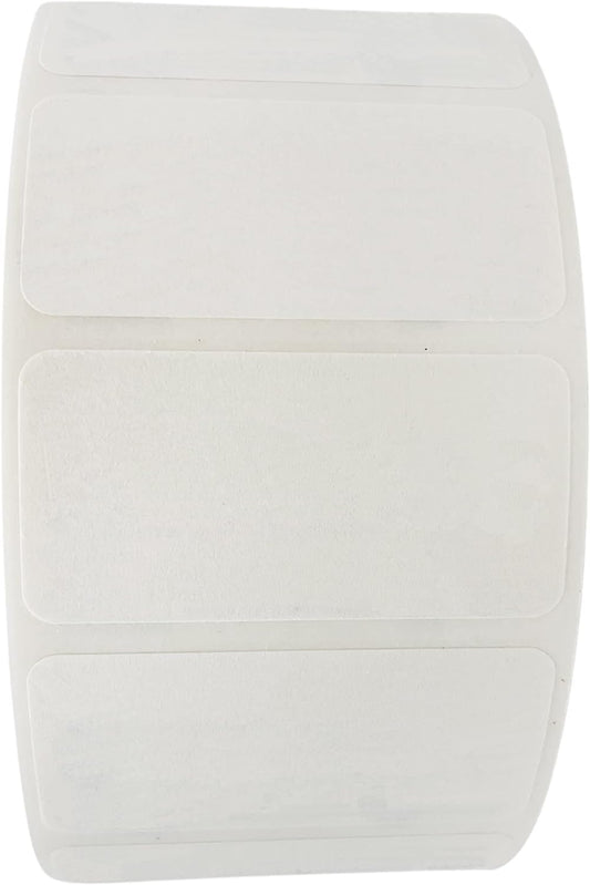 2x1 Dissolvable Food Labels, 250 Label Stickers, Bottle Labels for Storage Bins, Sticker Labels for Food containers, (250, Blank)