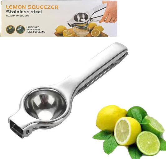Lemon Squeezer Juicer - Citrus Juicer Handheld, Stainless Steel Juicer Hand Press, Citrus Squeezer for Making Emonade, Lemon Juice, Lime Juice, Citrus Juice (1PCS)