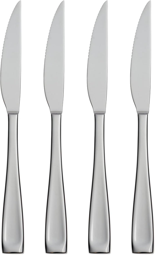 Oneida Moda Fine Flatware Steak Knives, Stainless