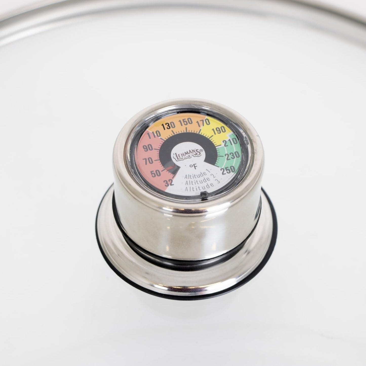 Lehman's 21.5-Quart Water Bath Canner with Pressure Gauge, Durable Stainless Steel Stockpot for Home Canning and Preserving, Blue