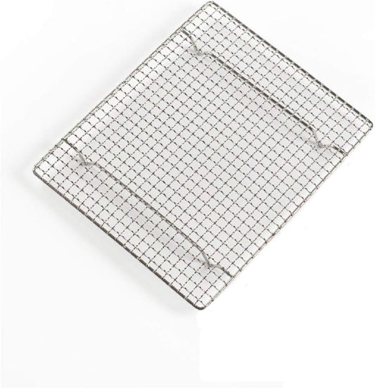 304 Stainless Steel Cooling Rack Versatile Baking Rack Heat Resistant Rust Proof Sturdy Grate 11.8"*11.8"